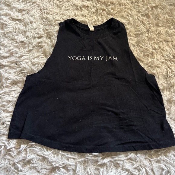 no brand Tops - Black crop tank